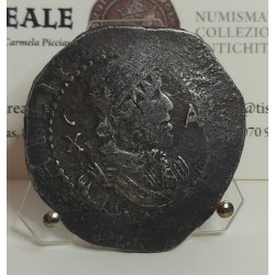 FILIPPO IV DI SPAGNA 1621-1665 10 REALI MALTAGLIATI